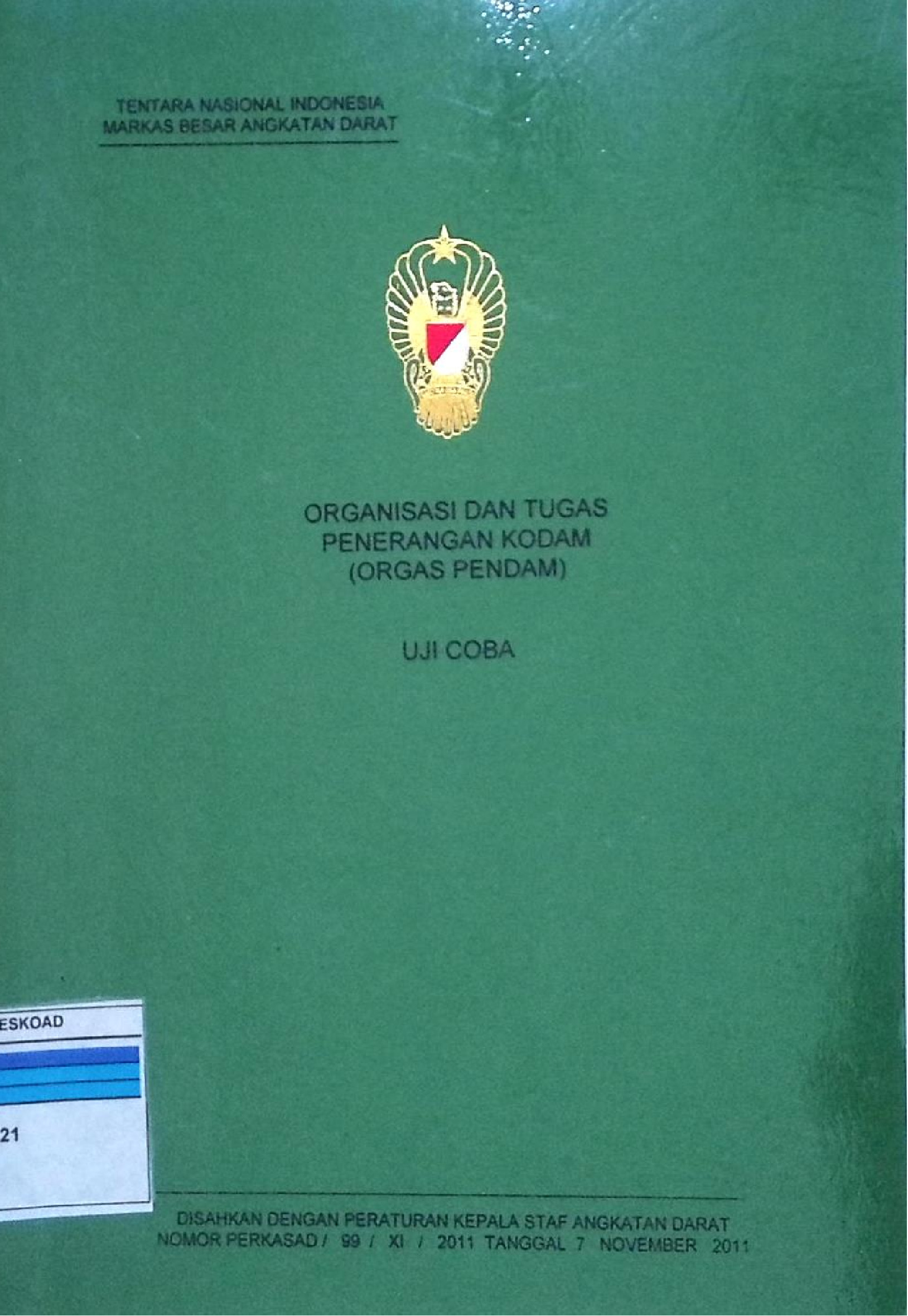 ORGANISASI DAN TUGAS PENERANGAN KODAM